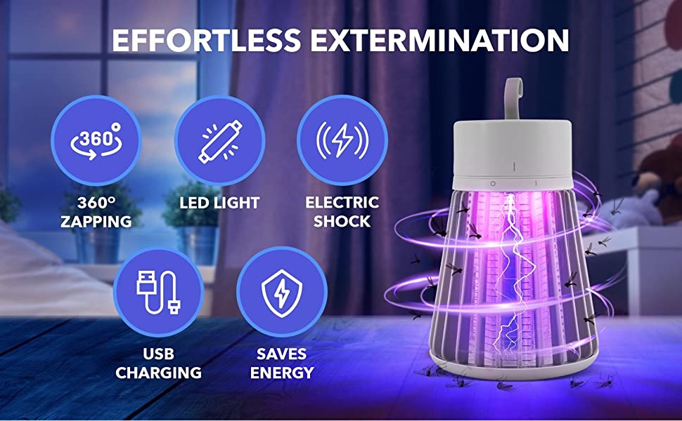 Electronic LED Mosquito Killer Lamp