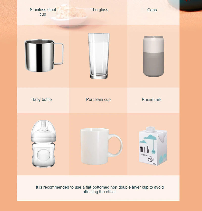 Electric Cup Warmer Set With Spoon