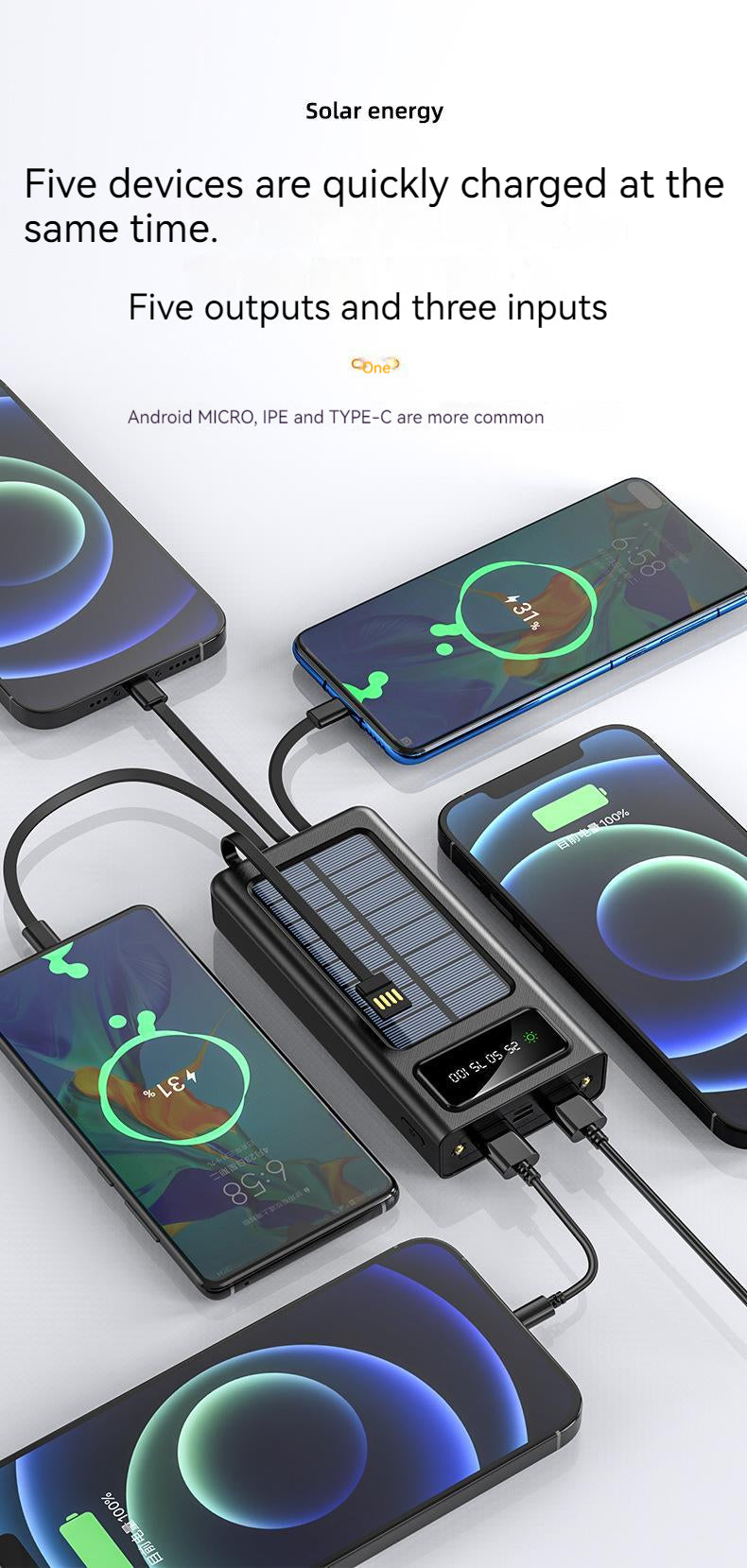 Portable Solar Power Bank