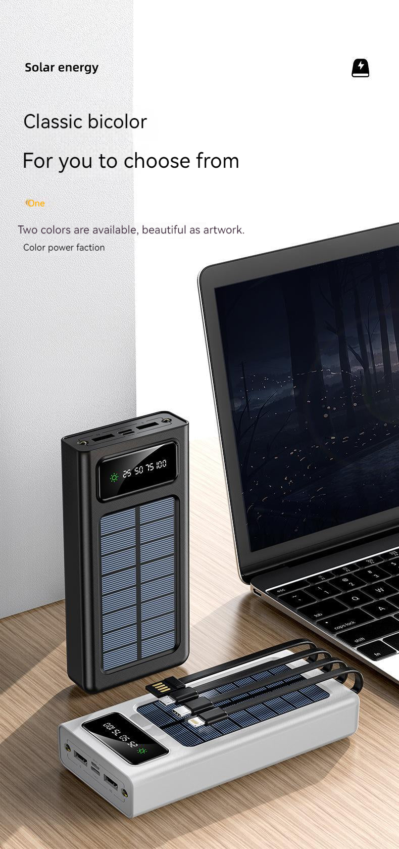Portable Solar Power Bank