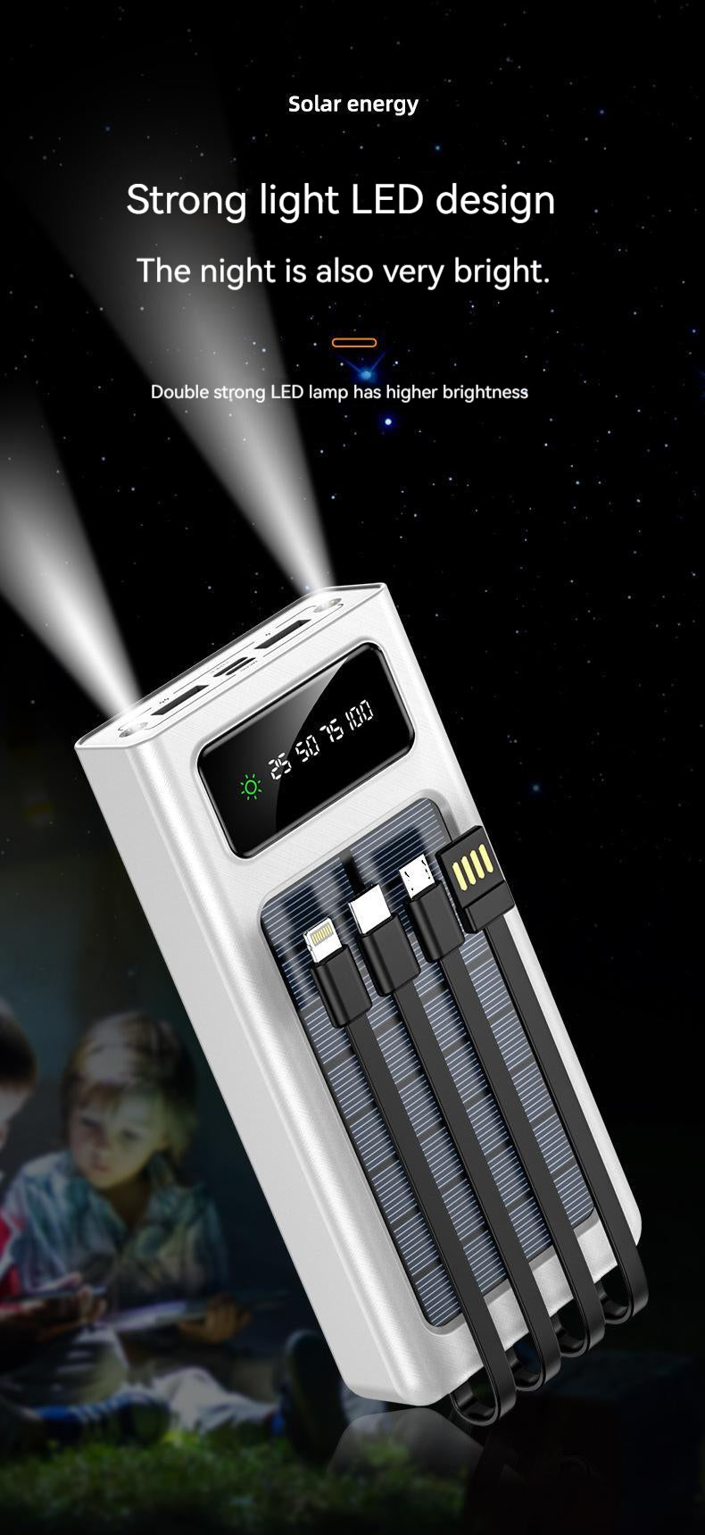Portable Solar Power Bank