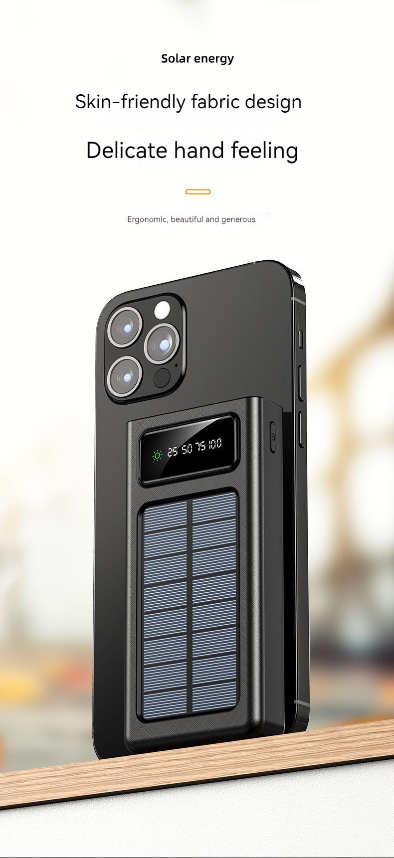 Portable Solar Power Bank