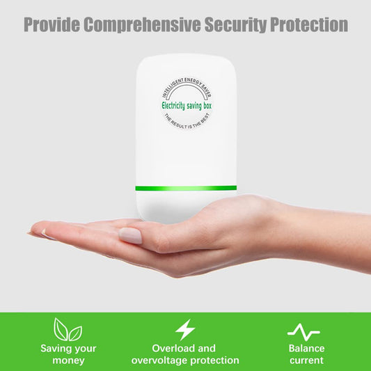 New Arrival Indoor Portable Power Saver Eco-friendly Electricity Saving Box Energy- Efficient Smart Home Appliances Stop Watt